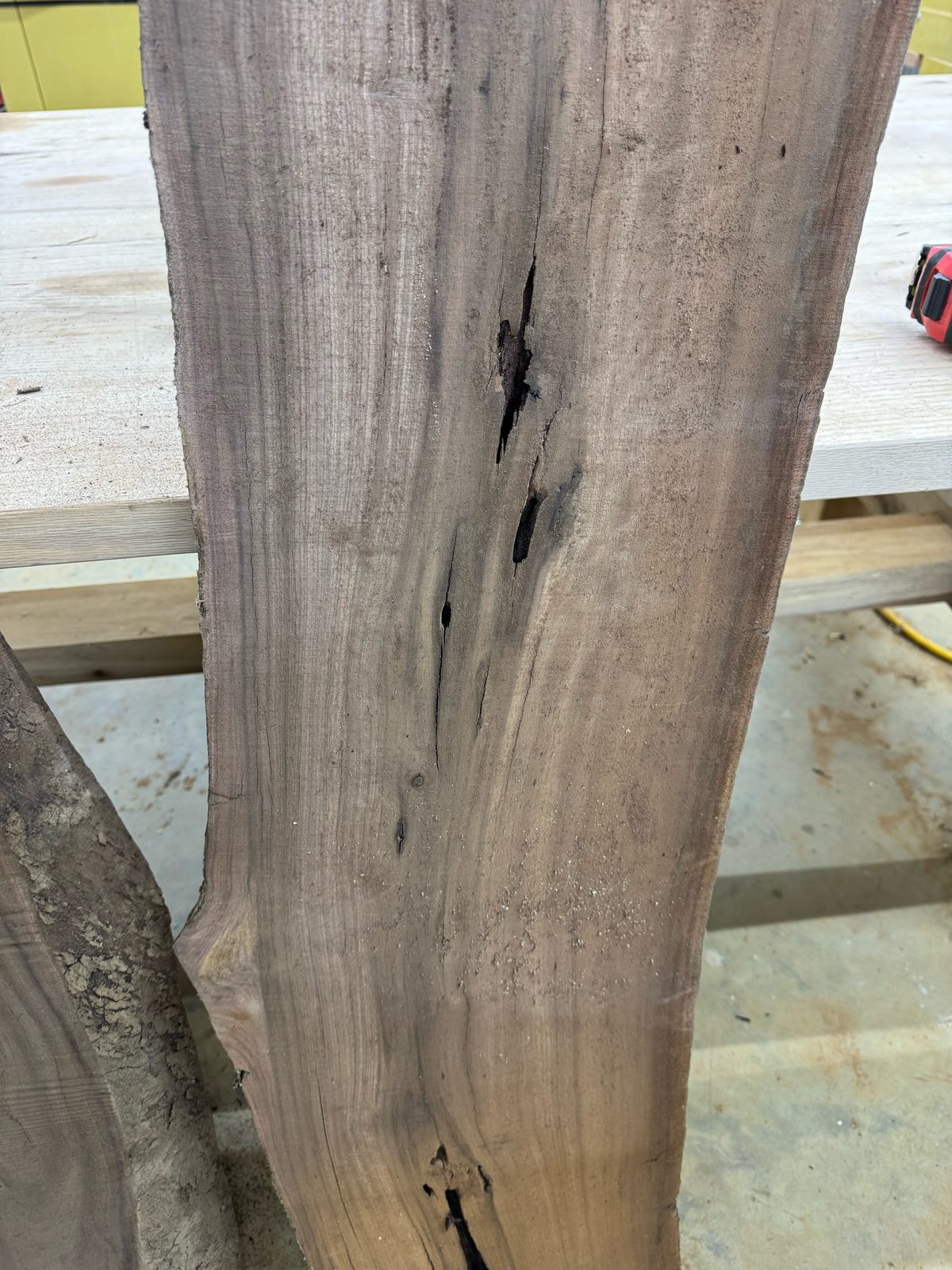Black walnut bookmatch pair, lot BW002, photo 1